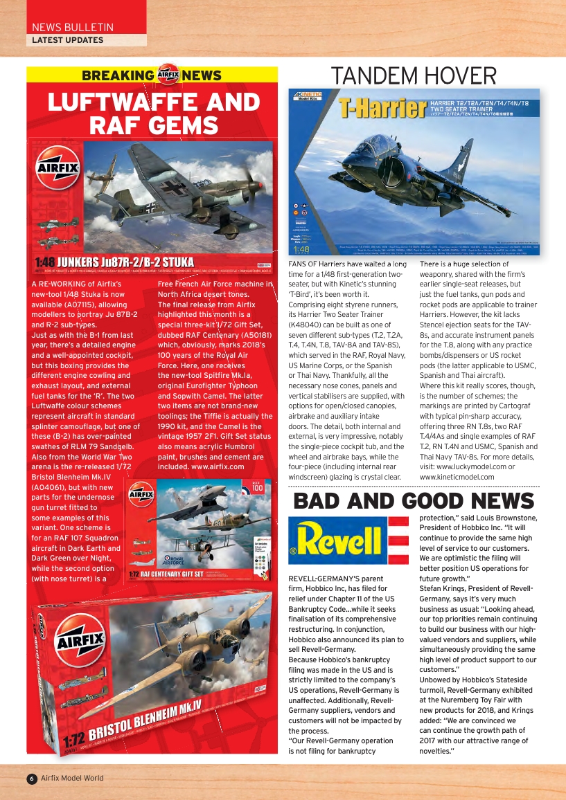 Airfix Model World 88 2018-3